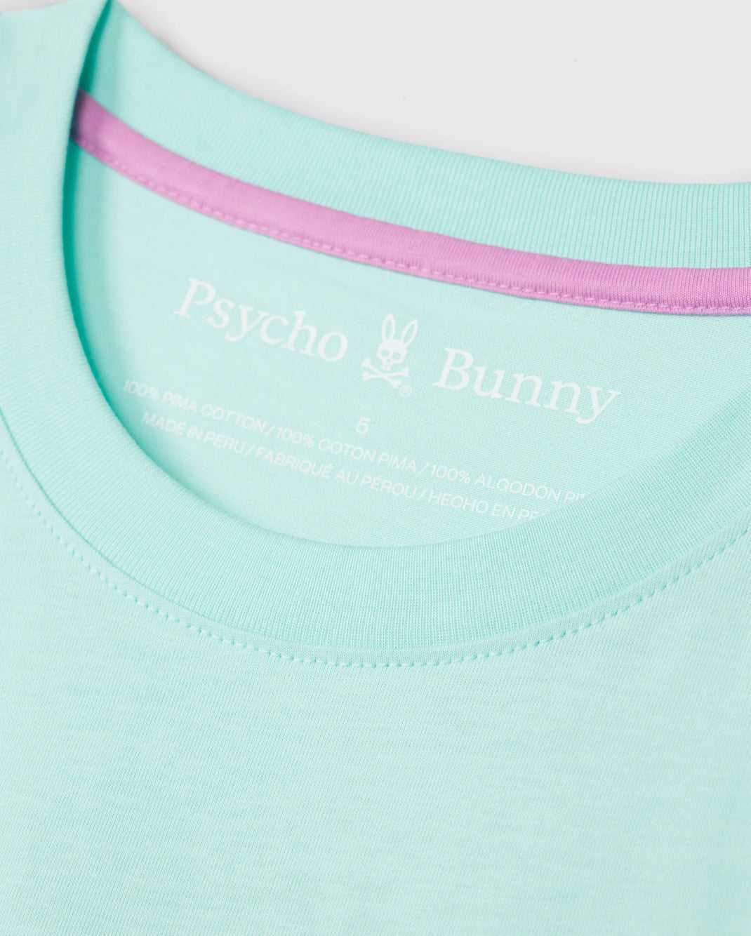 Tees Psycho Bunny Leonard Graphic Tee Beach Glass Homme | EMP-84064920